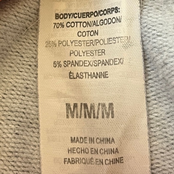 Reebok Vintage Women’s Slim Fit Heathered Gray Athletic Joggers Logo size Medium - Picture 6 of 7